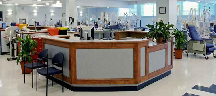 Picture of healthcare department fitout