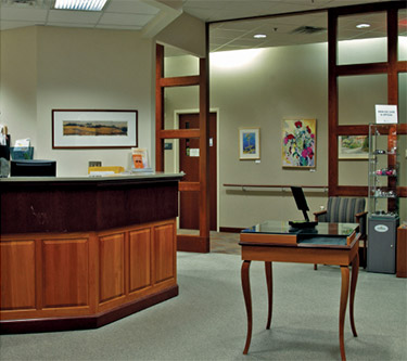 Picture of a Healthcare Reception Area