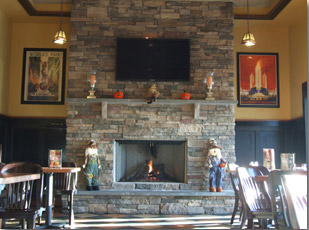 Uno Chicago Grill Fireplace