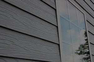 picture of fiber cement siding on a residential house